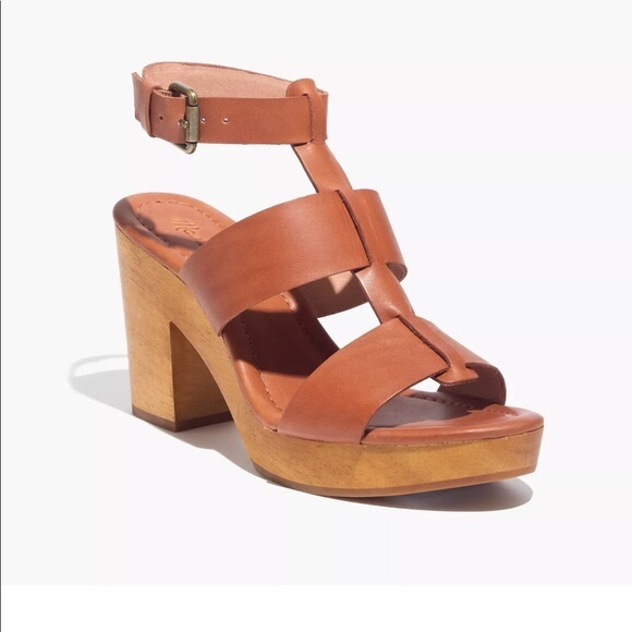 Madewell Shoes - Made well strapped wooden sandal